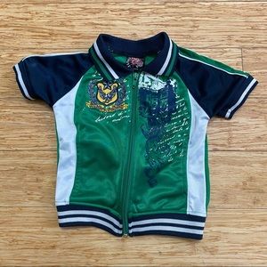Mad Game Boys Jersey Size 18M Zip Up Shirt Original Collection UE